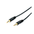 Кабель AUX Atcom Jack 3.5mm (m)-Jack 3.5mm (m) 1.0м силикон черный (1/10/250)