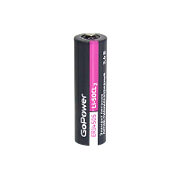 Батарейка GoPower ER14505 PC1 Li-SOCl2 3.6V 2600mAh без выводов (1/10/500) 