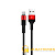 Кабель Borofone BX21 USB (m)-microUSB (m) 1.0м 2.4A нейлон красный (1/648)
