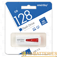 Флеш-накопитель Smartbuy Iron 128GB USB3.0 пластик белый красный