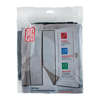 Антимоскитная сетка Еврогарант черный (1/40)