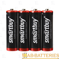 Батарейка Smartbuy Super R6 AA Shrink 4 Heavy Duty 1.5V (4/60/600)