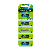 Батарейка Ergolux LR23/V23GA/A23/MN21 BL5 Alkaline 12V (5/60/480) 