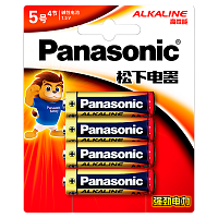 Батарейка Panasonic LR6 AA BL4 1.5V CN (Китай) (4/48/192)