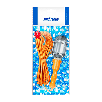 Светильник переносной Smartbuy 220V Колба А E27 IP20 с проводом 15м. (1/20)