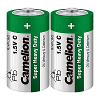 Батарейка Camelion Super R14 C Shrink 2 Heavy Duty 1.5V (2/12/288)