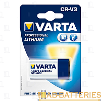 Батарейка Varta CR-V3 BL1 Lithium 3V (6207) (1/10/100)  | Ab-Batteries | Элементы питания и аксессуары для сотовых оптом