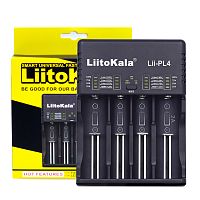 З/У для аккумуляторов LiitoKala Lii-PL4 AA/AAA/C/SC Ni-MH/Ni-Cd/Li-ion/LiFePO4 4 слота