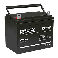 Аккумулятор свинцово-кислотный Delta DT 1233 12V 33Ah