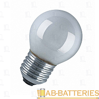 Лампа накаливания General Electric E27 40W 230V шар 45мм матовая 