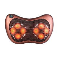 Массажная роликовая подушка Massage Pillow 8028 для шеи и спины Car&Home 8 роликов (25)