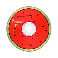 Диск CD-R Smartbuy Fresh-Watermelon 52x 80min 10шт. cake box (50/250) 