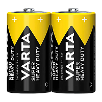 Батарейка Varta SUPERLIFE R14 C Shrink 2 Heavy Duty 1.5V (2014) (2/24/120)
