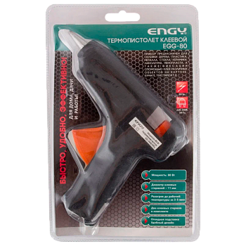 Клеевой пистолет Engy EGG-80 80W с подставкой (1/20/100)
