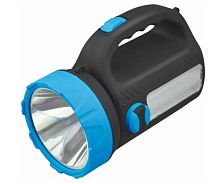 Фонарь туристический Спутник AFP909 5W 25LED от аккумулятора 2 режима черный синий