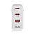 Сетевое З/У GoPower GPQC10 1USB+2Type-C 65W QC3.0 GaN белый