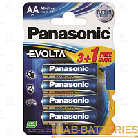 Батарейка Panasonic EVOLTA LR6 AA BL4 Alkaline 1.5V (4/48/240) 