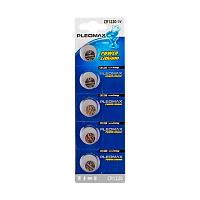 Батарейка Pleomax CR1220 BL5 Lithium 3V (5/100/2000/80000)