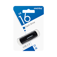 Флеш-накопитель Smartbuy Scout 16GB USB2.0 пластик черный 