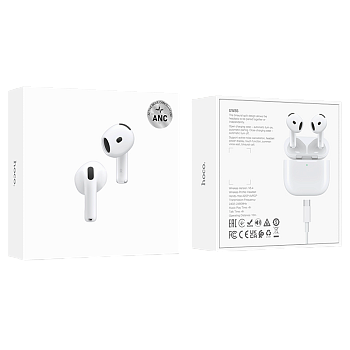 Наушники вставные HOCO EW85 bluetooth 5.4 с микр. белый