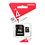 Карта памяти microSD Smartbuy 4GB Class4 4 МБ/сек с адаптером