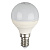 Лампа светодиодная ЭРА P45 E14 7W 4000К 170-265V шар матовая (1/10/100)