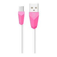 USB кабель REMAX Alien (Micro) RC-030M Розовый (1M, 2A)