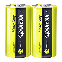 Батарейка Фаzа R14 C Shrink 2 Heavy Duty 1.5V (2/24/288)