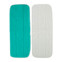 Насадка для швабры Рыжий кот MopM1-H микрофибра 32х12см бирюзовый (1/150)