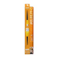 Кабель Remax RC-030m Alien USB (m)-microUSB (m) 1м 2.0A черный