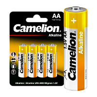 Батарейка Camelion Normal LR6 AA BL4 Alkaline 1.5V (4/48/576) 