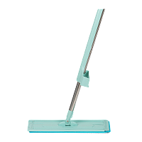 Швабра для пола Рыжий кот WRING SIMPLE 120см с отжимом с насадкой из микрофибры (1/30)