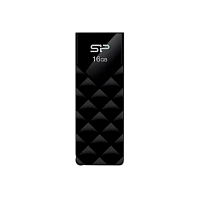 Флеш-накопитель Silicon Power Ultima U03 16GB USB2.0 пластик черный 