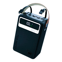 Внешний аккумулятор MORE CHOICE PB69-80 80000mAh 3.0A 3USB/2Type-C/Lighting/MicroUSB черный (1/20)