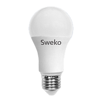 Лампа светодиодная Sweko A60 E27 20W 3000К 230V груша (1/5/100)