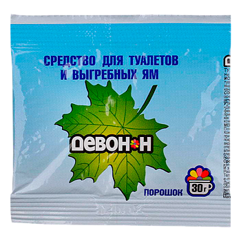Средство ДЕВОН для биотуалетов, выгребных ям и септиков 30г (1/200)