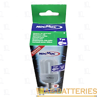 Лампа энергосберегающая Космос 3U E14 7W 2700К 220V U-образная