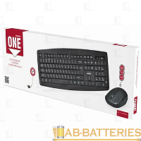 Набор клавиатура+мышь беспроводной Smartbuy 212332AG черный (1/10)