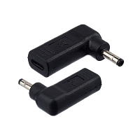 Адаптер GoPower Type-C (m)-4.0x1.7mm (m) для ноутбуков черный