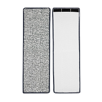 Насадка для швабры Рыжий кот WRING SIMPLE-N микрофибра 35х11.5см серый (1/10/200)