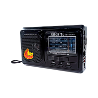 Радиоприемник XBSONTEC XB-1780URT пластик microSD USB/Jack3.5 черный (1/40)