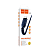Кабель HOCO X59 USB (m)-microUSB (m) 1.0м 2.4A нейлон синий (1/30/300)