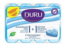 Крем-мыло Duru 1+1 морские минералы 80г 4шт.