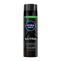 Гель для бритья Nivea ULTRA с активным углем 200мл (1/12)