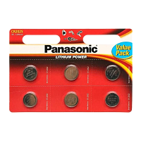 Батарейка Panasonic Power Cells CR2025 BL6 Lithium 3V (6/120/480)