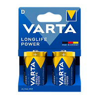 Батарейка Varta LONGLIFE POWER (HIGH ENERGY) LR20 D BL2 Alkaline 1.5V (4920) (2/12/60) 