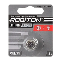 Батарейка ROBITON PROFI CR1/3N BL1 (1/20/600)