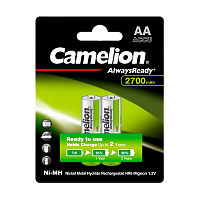 Аккумулятор предзаряженный RTU Camelion HR6 AA BL2 NI-MH Always Ready 2700mAh (2/24/384)