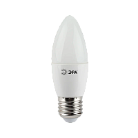 Лампа светодиодная ЭРА B35 E27 7W 2700К 170-265V свеча прозрачная (1/6/60)