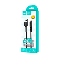 Кабель HOCO X30 USB (m)-Lightning (m) 1.2м 2.0A TPE черный (1/30/300)